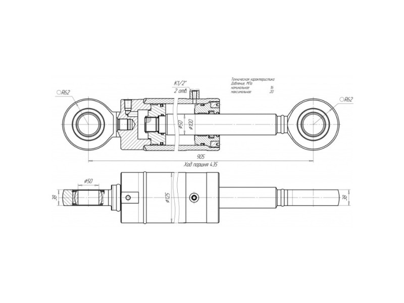 ЦГ-100.50х435.11