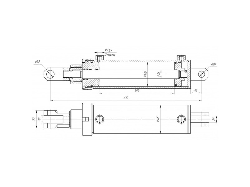 ЦГ-100.35х305.01