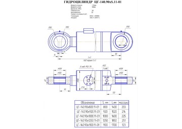 ЦГ-140.90х1000.11-01