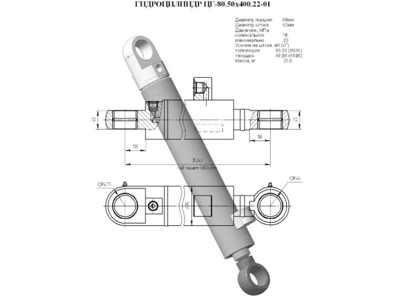 ЦГ-80.50х400.22-01