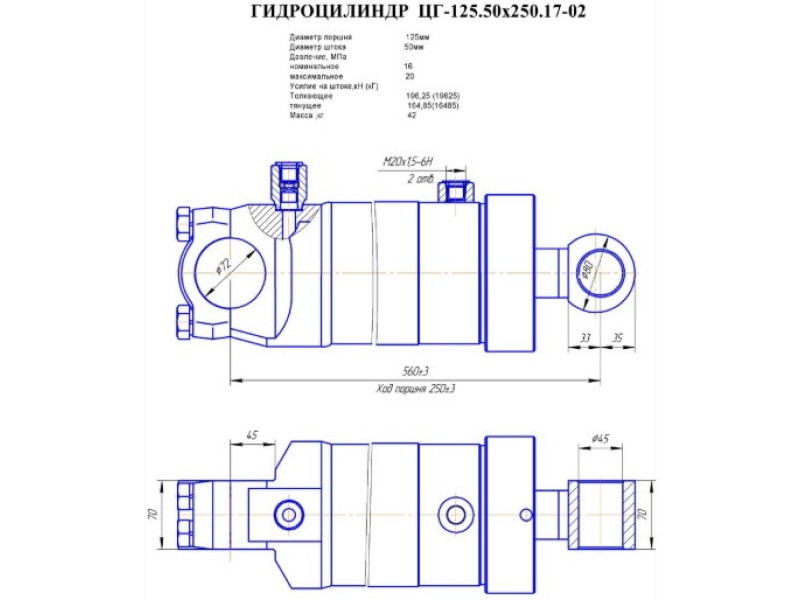 ЦГ-125.50х250.17-02
