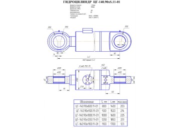ЦГ-140.90х1100.11-01