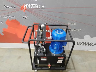 Мобильная гидростанция для промывки трубопровода-3